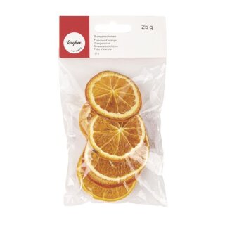 Orangenscheiben, getrocknet, SB-Btl. 25 g