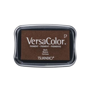 Versa Color Pigment-Stempelkissen, 9,6x6,3x1,8cm, bark