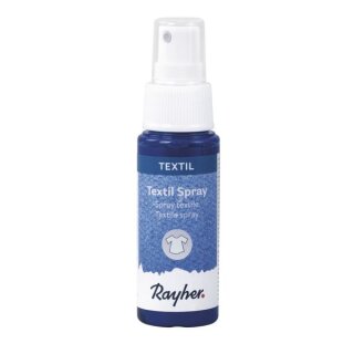 Textil Spray, Flasche 50ml, ultrablau