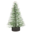 Deko-Tannenbaum beschneit, 5cm, grün, PVC-Box...