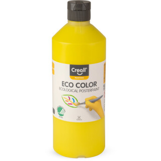 ECO Color Green Posterpaint Plakatfarbe, 500 ml Primärgelb