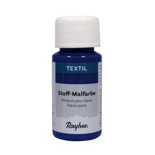 Textil Stoffmalfarbe, Flasche 50ml, azurblau