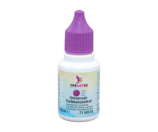 Universal Farbkonzentrat für Gießpulver, 25 ml violett