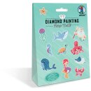 Bastelset Diamond Painting Stickers Sealife,...