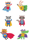 Bastelset Diamond Painting Stickers Super heroes