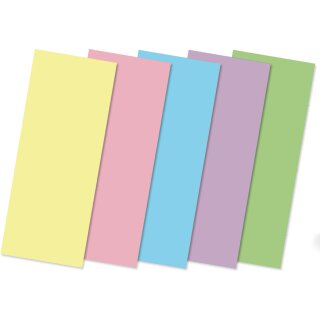 Laternenzuschnitte Transparentpapier Uni pastell, 50 x 20 cm, 25 Blatt