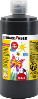 Transparentfarbe EFA Cromix, 500 ml schwarz