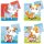 Hintergrundbildpuzzle Tierkinder, 4er Set