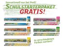 Schultüte Bastelset Panther grün, inkl. Schulstarterpaket GRATIS