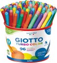 Giotto Turbo Color Fasermaler, 96 Stück