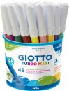 Giotto Turbo Maxi Fasermaler, 48 Stück