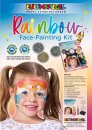 Eulenspiegel Face Painting Kit Rainbow