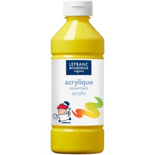 Jubiläumsangebot: Acrylfarbe Liquid-Acrylic von ColArt Primärgelb 500 ml